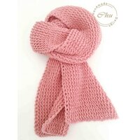 *HANDMADE*--------KHĂN LEN HỌA TIẾT XƯƠNG CÁ 229k