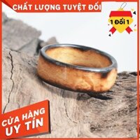 [Handmade 100%] Nhẫn Gỗ Nu Nghiến uốn - Làm Quà Tặng