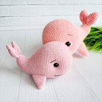 [Handmade] Cá heo móc len_ Amigurumi