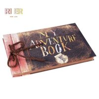 Handmade DIY Album Dán Album Vintage My Adventure Book Up Family Album Ảnh