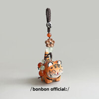 Handmade Gỗ Khắc Hổ Móc Khóa Dễ Thương Hòa Bình Gỗ Gụ Xe Schoolbag Mặt Dây Chuyền Bạn Bè Quà Tặng Sinh Nhật Mặt Dây Chuyền / Hạt 251.7