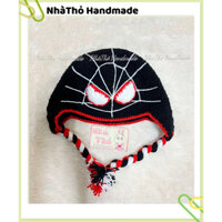 [HANDMADE] Mũ len người nhện Spiderman | NhàThỏ Handmade