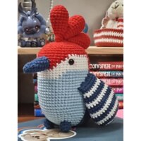 [Handmade] Thú bông đan móc len  ●  Charles Woodpecker