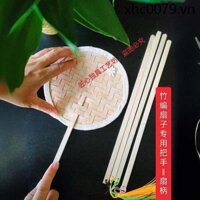 Handmade Tre Dệt Quạt Tay Cầm Tự Làm Chất Liệu Gói Văn Hóa Không-Relic Dải Tre Chip Tre Quạt Tre Tre Quạt Dệt Tre Tay Cầm Quạt Quạt