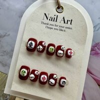 Handmade Wear Short Mahjong Cute Nail Tips Xiaohongshu Popular Patch Detachable mwTK