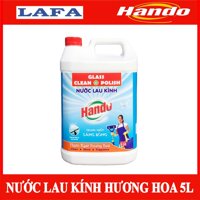 [HANDO VIỆT NAM] Nước Lau Kính Chính Hãng Hando Việt Nam, hương Hoa 5L