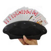 Hands Free  Playing Card Holders Stand Clip  Seat - Black