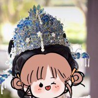 Hanfu Mũ Giả Chấm Thêu Mảnh DIY Chất Liệu Thêu Phụ Kiện DIY Tóc Thái Bo Sideburn Kẹp Cổ Phụ Kiện Tóc