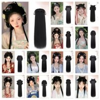 Hanfu Tóc Giả Băng Đô Vũ Tổng Hợp Phụ Kiện Tóc Giả Nữ