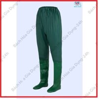 (Hàng 2 lớp)Ủng liền quần lội nước- Quần ủng lội nước giá rẻ- Quần ủng bảo hộ lao động đủ size