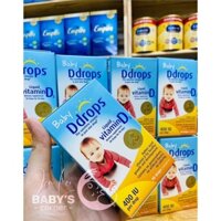 [HÀNG AIR] BABY DDROPS 90 GIỌT (MỸ) - bổ sung vitamin D3 cho bé DATE MỚI 09/2024