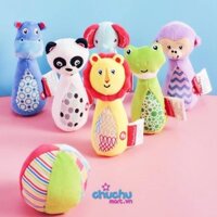 [Hàng air] Bộ đồ chơi bowling vườn thú vui nhộn Fisher-Price