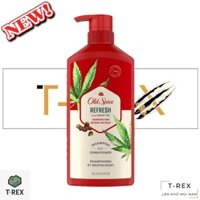 [Hàng AUTH] Dầu Gội Xả Old Spice Refresh 2 in 1 with Hemp Seed Oil 650ML