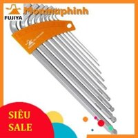 [Hàng auth-Free ship] Bộ cờ lê lục giác có đầu bi FUJIYA FBW-900S