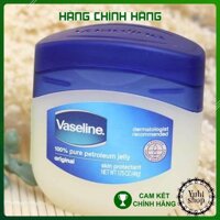 [HÀNG AUTH] KEM DƯỠNG ẨM VASELINE CHÍNH HÃNG CỦA MỸ - KEM TRỊ NỨT NẺ, KHÔ DA VASELINE 100% PURE PETROLEUM JELLY 49G