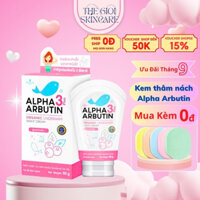 [Hàng Auth] Kem thâm nách Alpha Arbutin 3 plus Organic Underarm Night Cream Thái Lan