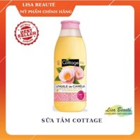 [HÀNG AUTH]  Sữa tắm chiết xuất từ thiên nhiên Cottage Hoa hồng, COTTAGE Argan SỮA TẮM CHUẨN PHÁP