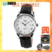 [HÀNG AUTH]Đồng hồ nữ dây da SKMIE,Doanh nhân Đồng hồ thạch anh Thời trang mới Dây da không thấm nướC,BH 12 tháng