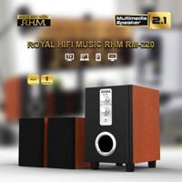 [HÀNG BÁN CHẠY] Loa vi tinh cao cấp - Loa vi tính nhỏ gọn - Loa vi tinh công suất lớn - Loa vi tính 2.1 Royal Hifi Music RHM RM-220 – mẫu bán chạy nhất của RHM trong phân khúc bình dân