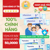 [HÀNG BAY][ĐỦ BILL] Viên uống phòng ngừa cúm & tai-mũi-họng  INFLUENZINUM/ THYMULINE 9CH