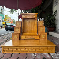 [Hàng Bóng Đẹp] ComBo 3 Món Bàn Kê 80cm + Tam cấp 16cm + Bàn Thờ 42cm Giá Rẻ Nhất