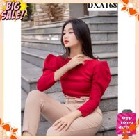 [HÀNG CAO CẤP] Áo nữ xinh tay phồng kết hạt vai sang chảnh [KÈM ẢNH THẬT]