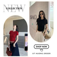 HÀNG CAO CẤP- Áo thun ngắn tay nữ trơn MULVAN