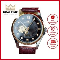[Hàng Cao Cấp Bảo Hành 5 Năm] Đồng Hồ Cơ Nam Fngeen Dây Da Thiết Kế Thời Trang Cao Cấp A04 - KingTime Watch