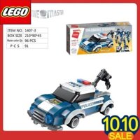 [HÀNG CAO CẤP] Bộ lắp ráp đồ chơi mô hình siêu nhân robot 6 trong 1 cho bé thích khám phá