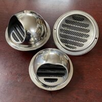 Hàng cao cấp / Chụp Thông hơi-Ventcap, Thông gió. Dùng cho ống D60-76-90-(110&114)-125-140 Inox 304