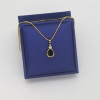 [HÀNG CAO CẤP] DÂY CHUYỀN NỮ GẮN MẶT ĐÁ XANH CỰC ĐẸP, VÒNG CỔ NỮ, DÂY CHUYỀN NỮ