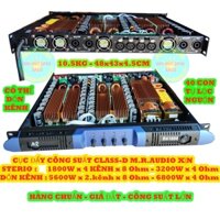 HÀNG CAO CẤP-ĐẨY - MAIN CÔNG SUẤT CLASS D M.R AUDIO - 1800W X 4 KÊNH X 8 ohm - R41800