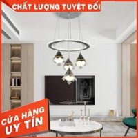 [Hàng Cao Cấp] Đèn thả phòng ăn 4 bóng LED hiện đại sáng tạo