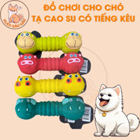 HÀNG CAO CẤP Đồ Chơi Gặm Tạ Cao Su Hình Thú Cao Cấp Cho Chó Mèo Có Tiếng Kêu PA4637 - ALEX