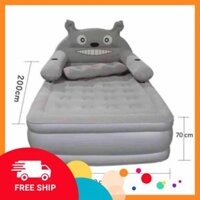 Hàng cao cấp  [HÀNG CAO CẤP] Giường hơi hình thú đệm hơi hình thú 3 tầng tặng kèm bơm điện và gối