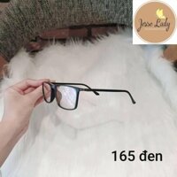 [Hàng cao cấp] Kính mắt gọng kính cận chữ nhật nhựa dẻo j165 thời trang nam nữ