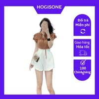 [Hàng Cao Cấp Loại 1] Quần Short Nữ Họa Tiết Nổi Thời Trang Xuân Hè HOGISONE CD019