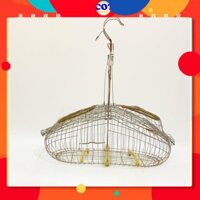 Hàng cao cấp Lồng bẫy chim chào mào, chim khuyên chất liệu inox cao cấp siêu nhạy