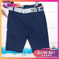 [HÀNG CAO CẤP] Quần đùi bé trai, quần ngố thô đại in chữ  Jeans8 Classic 8188 hàng Quảng Châu loại 1 cực chất