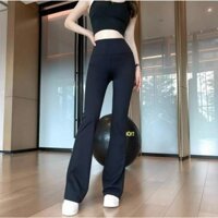 {Hàng Cao Cấp} Quần Legging Ống Loe Cạp Cao Gen Bụng Định Hình V3 Chất Mì Hàn Cao Cấp