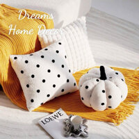 (Hàng Cao Cấp ) Vỏ Gối Sofa Trang Trí Hoạ Tiết Thỏ Hoạt Hình Gối Vuông Phong Cách Bắc Âu Hiện Đại