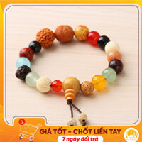 [HÀNG CAO CẤP] VÒNG GỖ ĐÀN HƯƠNG NGŨ SẮC TINH TÚ TẶNG KÈM HỘP GẤM  BẢO HÀNH 1 ĐỔI 1 TRỌN ĐỜI