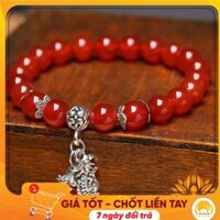 [HÀNG CAO CẤP] VÒNG TAY ĐÁ ZODIAC BERRYL ĐỎ 12 CON GIÁP TẶNG KÈM HỘP GẤM CAO CẤP SANG TRỌNG