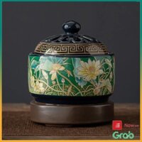 [Hàng Chất] Lư xông trầm điện [HOA SEN], Lư đốt trầm điện, Lư hương đốt trầm cao cấp - Điều chỉnh
