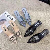 Hàng chất lượng [SẴN MỘT SỐ SIZE] Giày mũi nhọn cao cấp tag chữ mã 408 [ẢNH THẬT SHOP CHỤP]