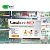 ✅(Hàng chất lượng toa bác sĩ) CANXINANO MK7-bổ sung calci cho xương chắc khoẻ cho gia đình (Hộp 30 viên)