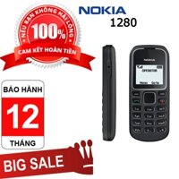 [Hàng Chính Hãng 100%] Nokia 1280, Điện Thoại Nokia1280 Zin Chính Hãng Đủ Phụ Kiện Pin Sài Cả Tuần