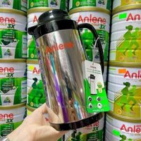 HÀNG CHÍNH HÃNG 100% Phích Đựng Nước Rạng Đông 1lít Ruột Thủy Tinh Vỏ Inox Hkm Anlene Giữ Nóng 12h Giữ Lạnh 24h
