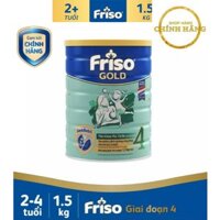 [HÀNG CHÍNH HÃNG 100%]Sữa Friso Gold 4 1.5KG