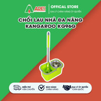 [HÀNG CHÍNH HÃNG] ✔️ Chổi lau nhà đa năng màu xanh Kangaroo KG96G ✔️ Đầu lau 360 độ